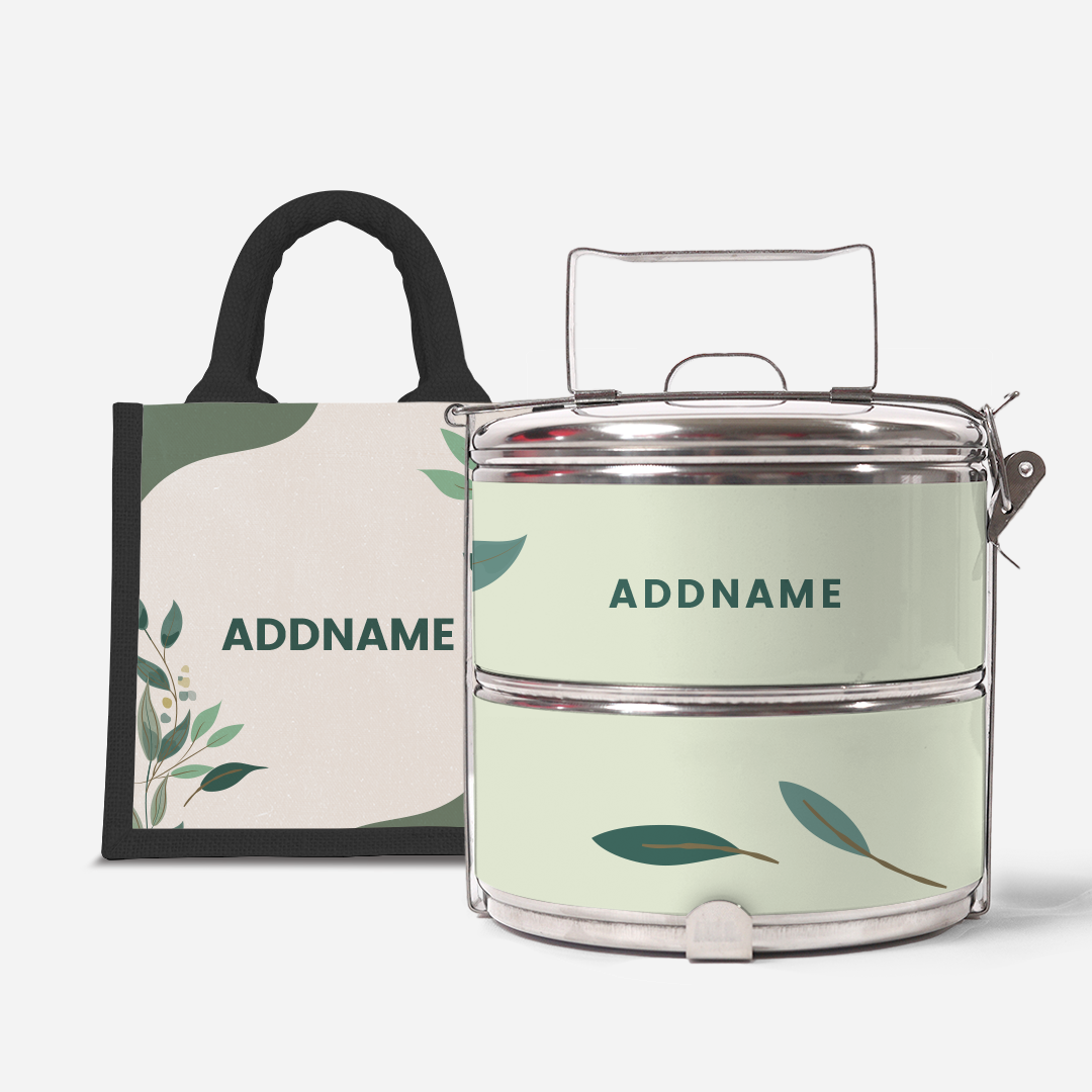 Charlotte Series - Matcha Two-Tier Tiffin Carrier