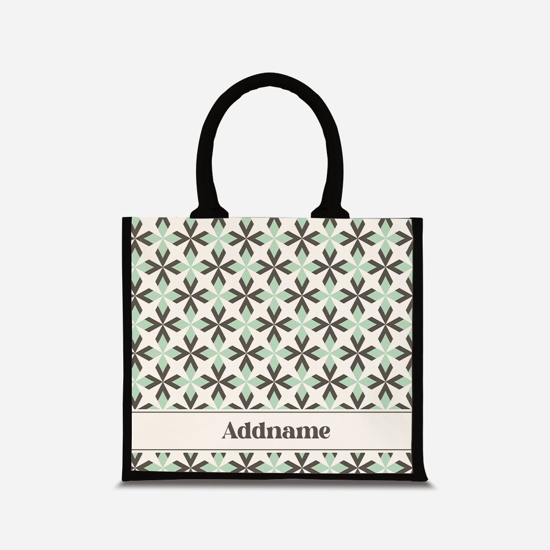 Ixora Series Jute Bag - Black