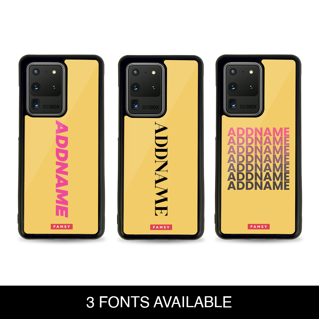 Your Name Series - Banana Shake Samsung Case