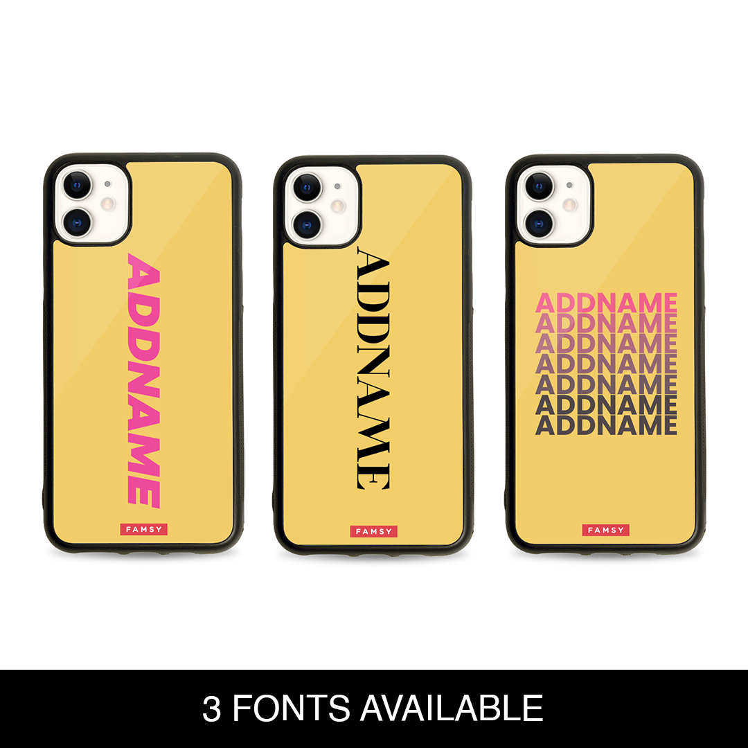 Your Name Series - Banana Shake iPhone Case