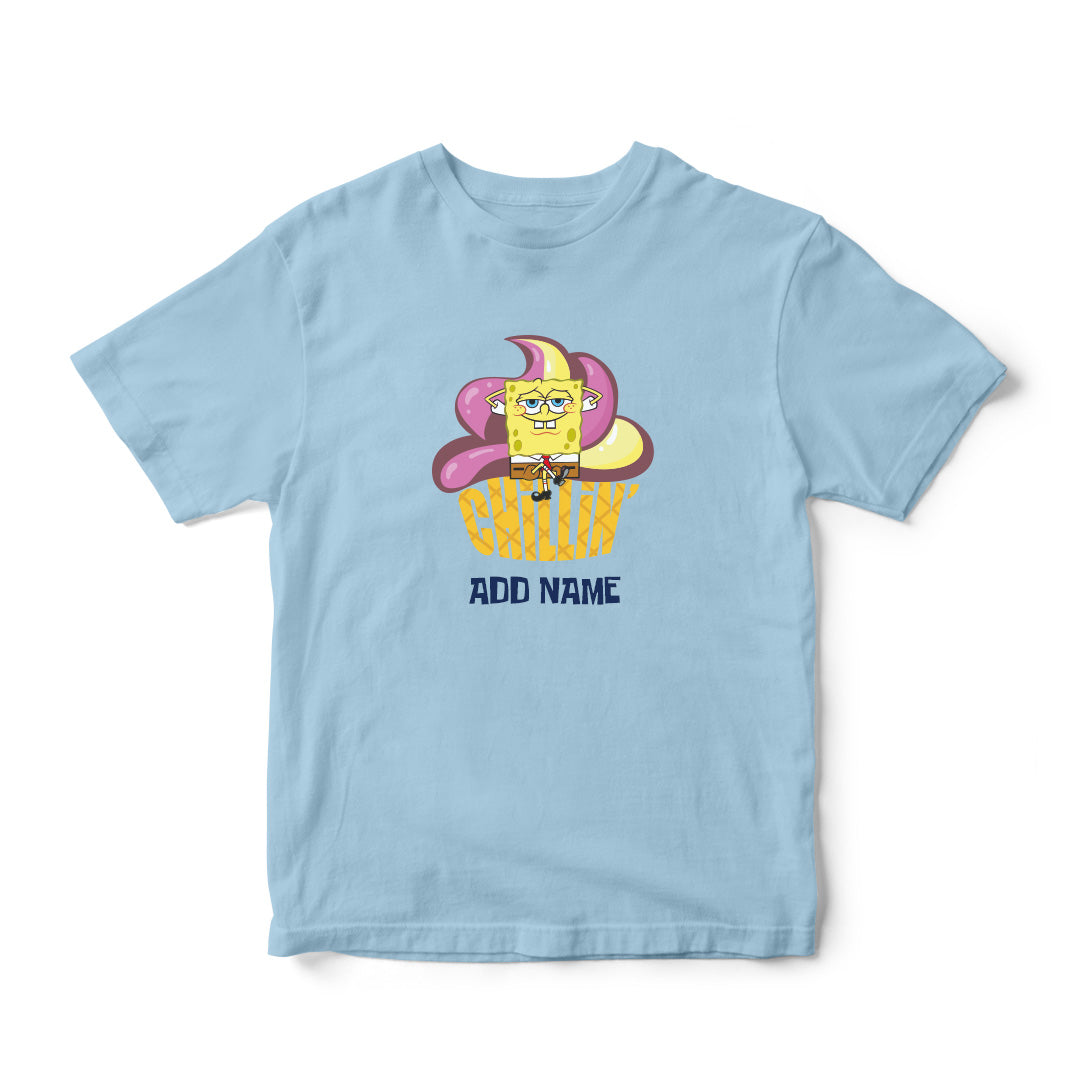 SpongeBob - Bob Chillin Personalized Kid's T-Shirt