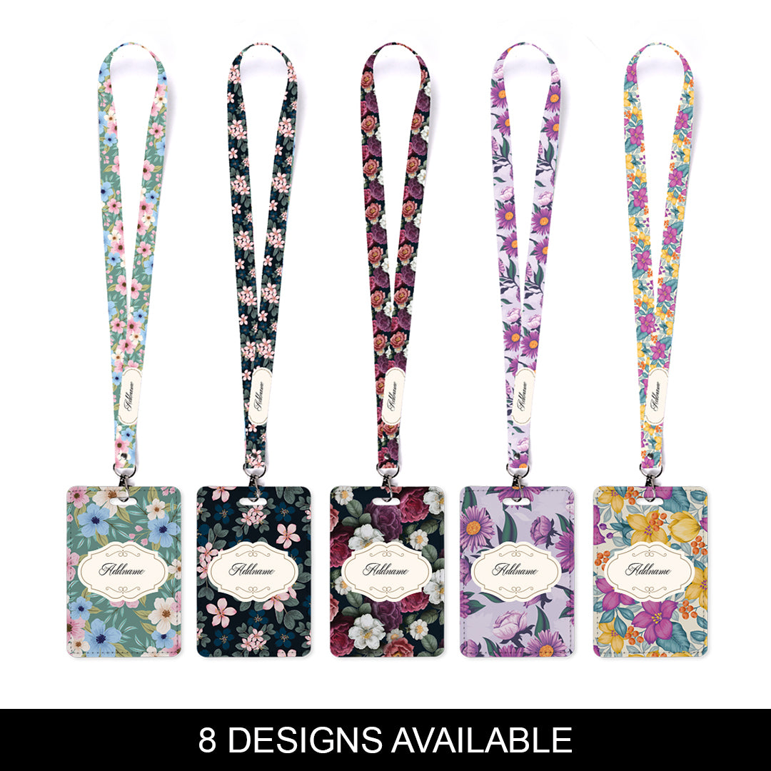 Botanic Series - Lanyard and Cardholder
