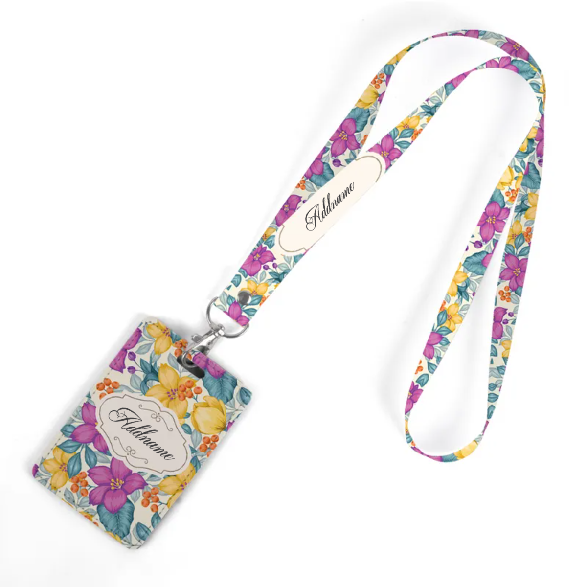 Botanic Series - Lanyard and Cardholder