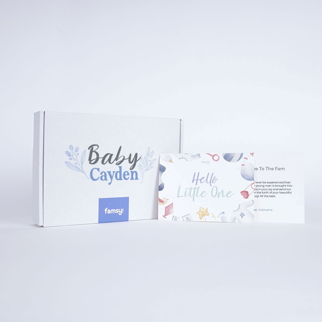 Signature Baby Boy Name Box