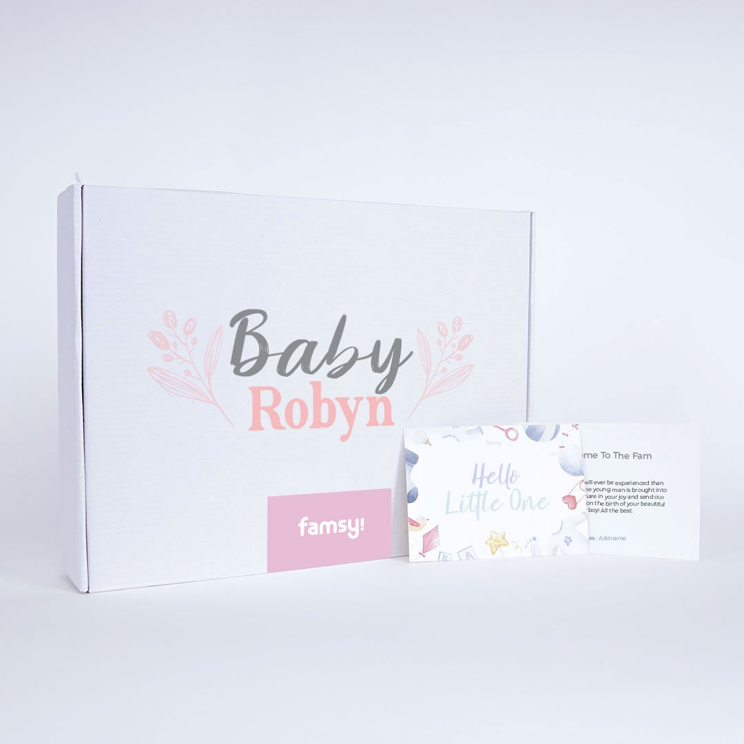 Signature Baby Girl Name Box