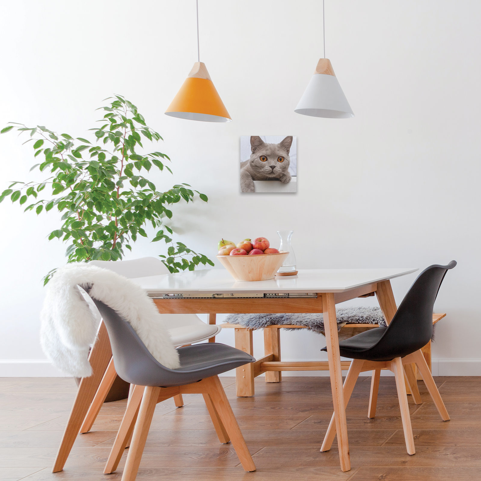 Custom Your Pet's Home Canvas Photo Tiles