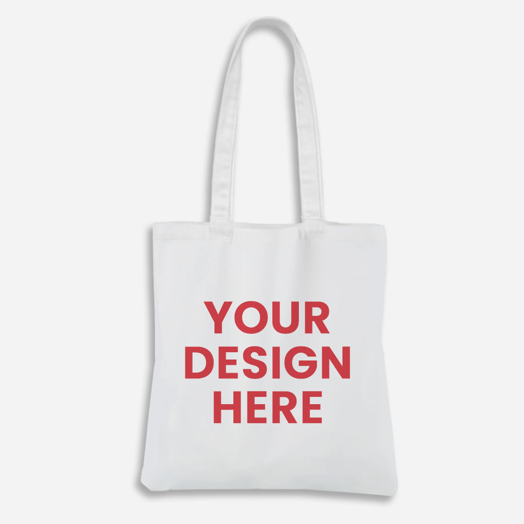 Upload Your Own - White Canvas Bag