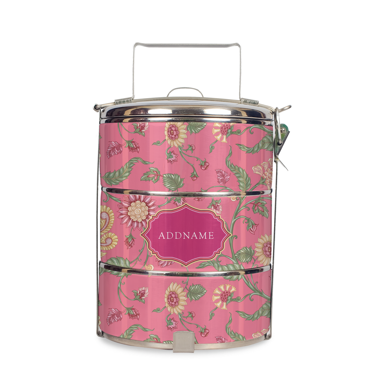 Batik Cempaka - Three-Tier Tiffin Carrier