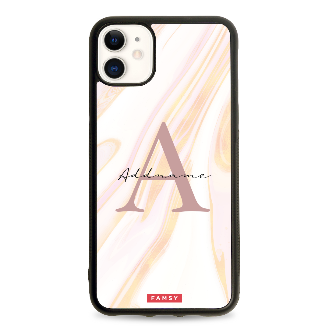 Initial Series - Citrine iPhone Case