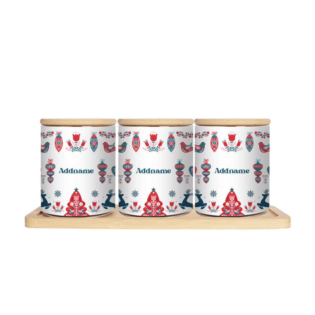 Christmas Series Canister - Cozy Moment