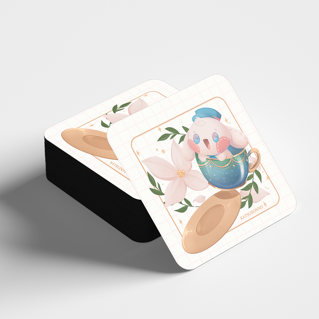 Snowball Tea Coaster