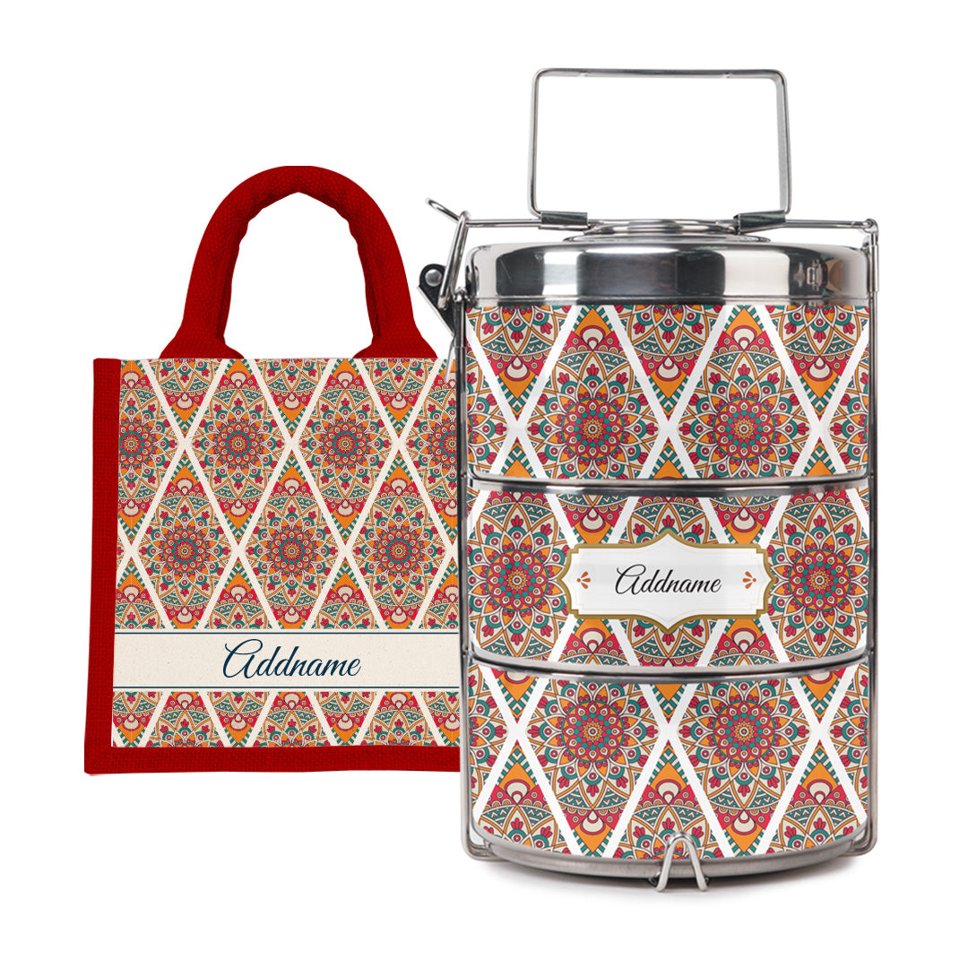 Deepavali Series - Passionate Festive Tiffin Carrier