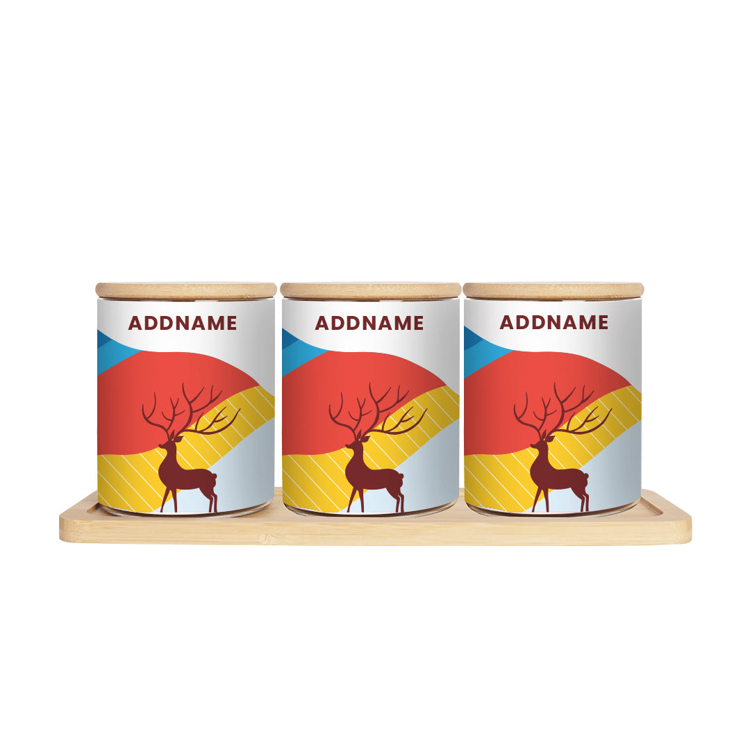 Christmas Series Canister - Delighted Season