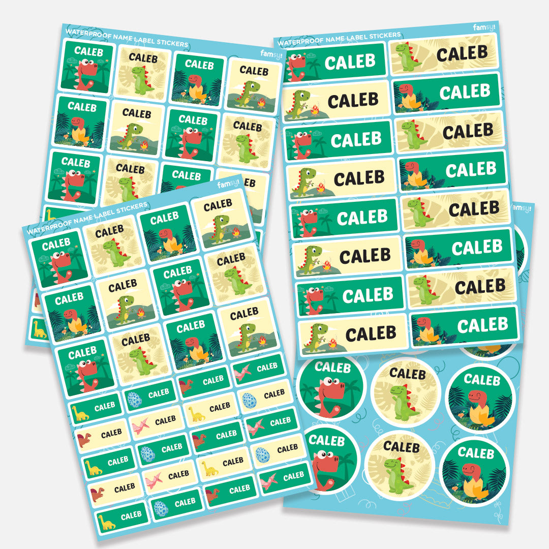 Waterproof Name Label Stickers