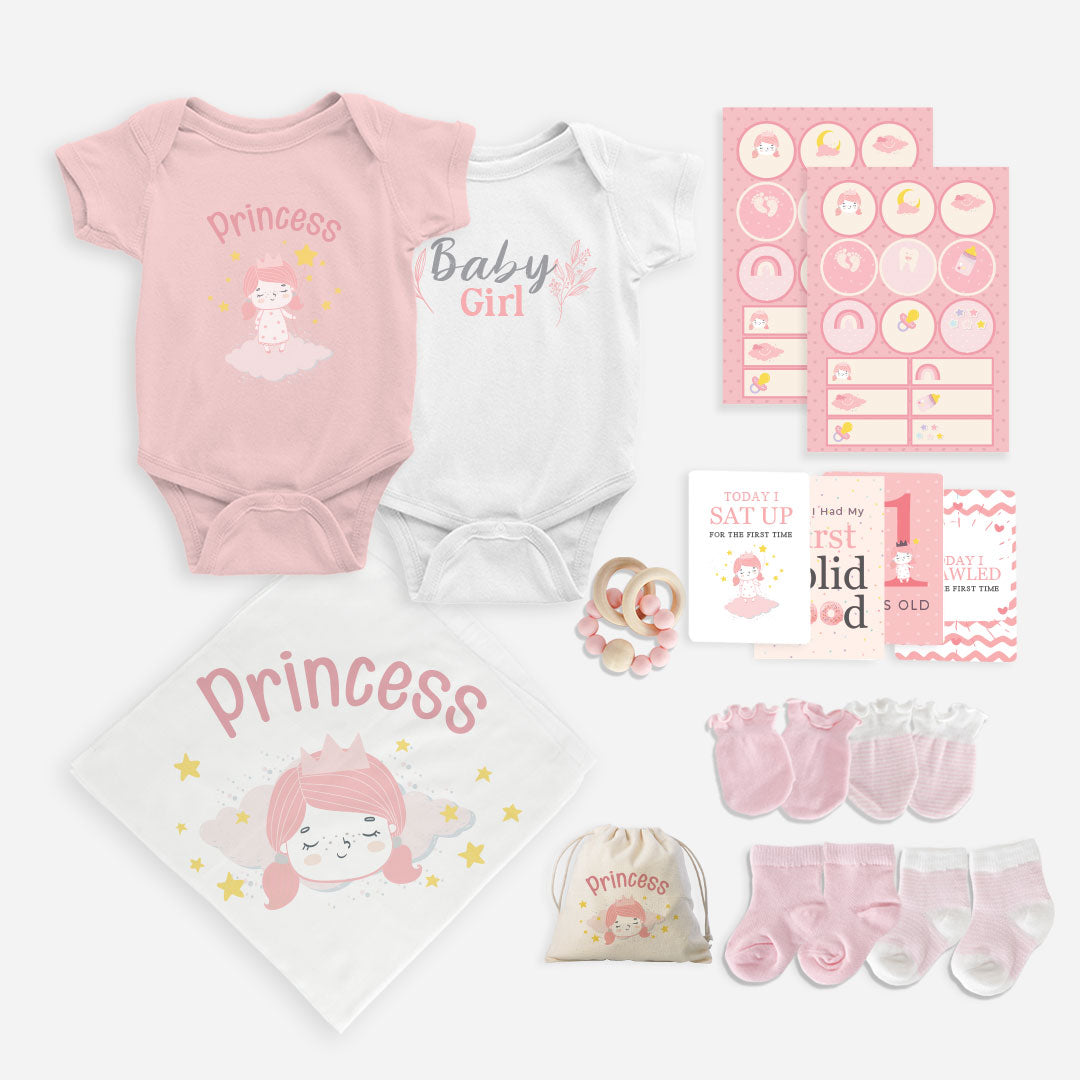 Non-personalized Baby Girl Premium Box Set