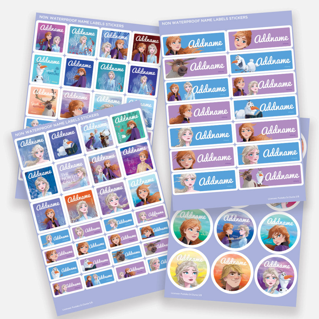 Disney Frozen 2 Forest Spirit Personalised Name Label Sticker