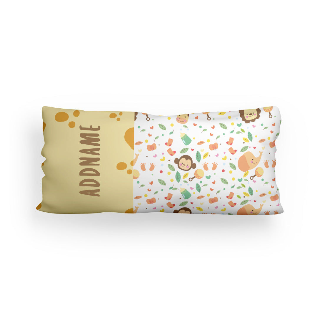Safari Animal Baby Husk Pillow