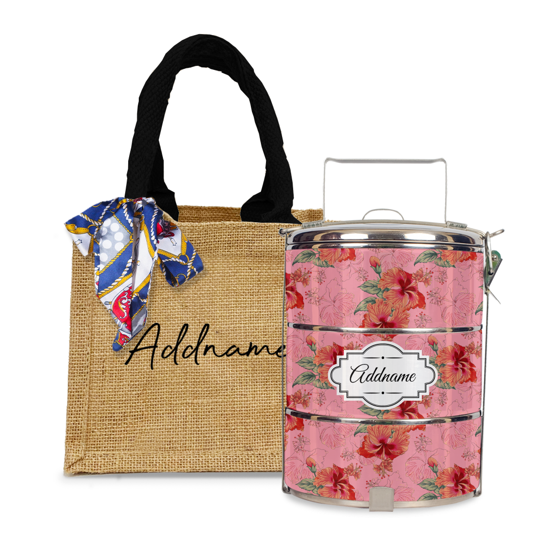 Hibiscus Tiffin Carrier