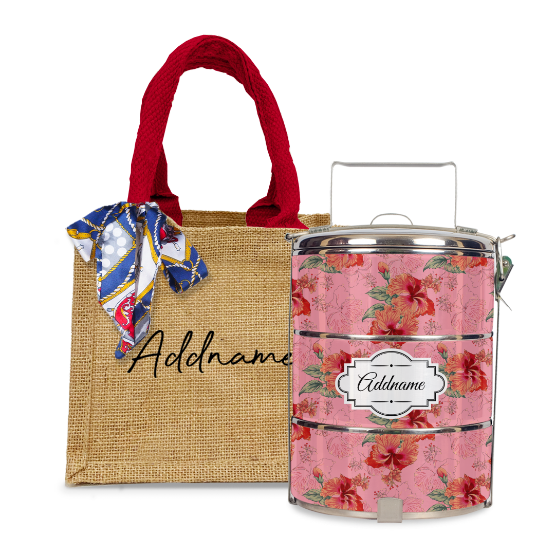 Hibiscus Tiffin Carrier