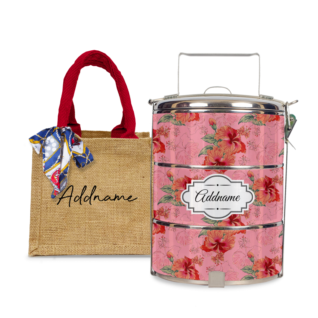 Hibiscus Tiffin Carrier