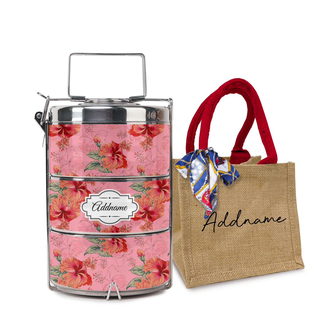 Hibiscus Tiffin Carrier
