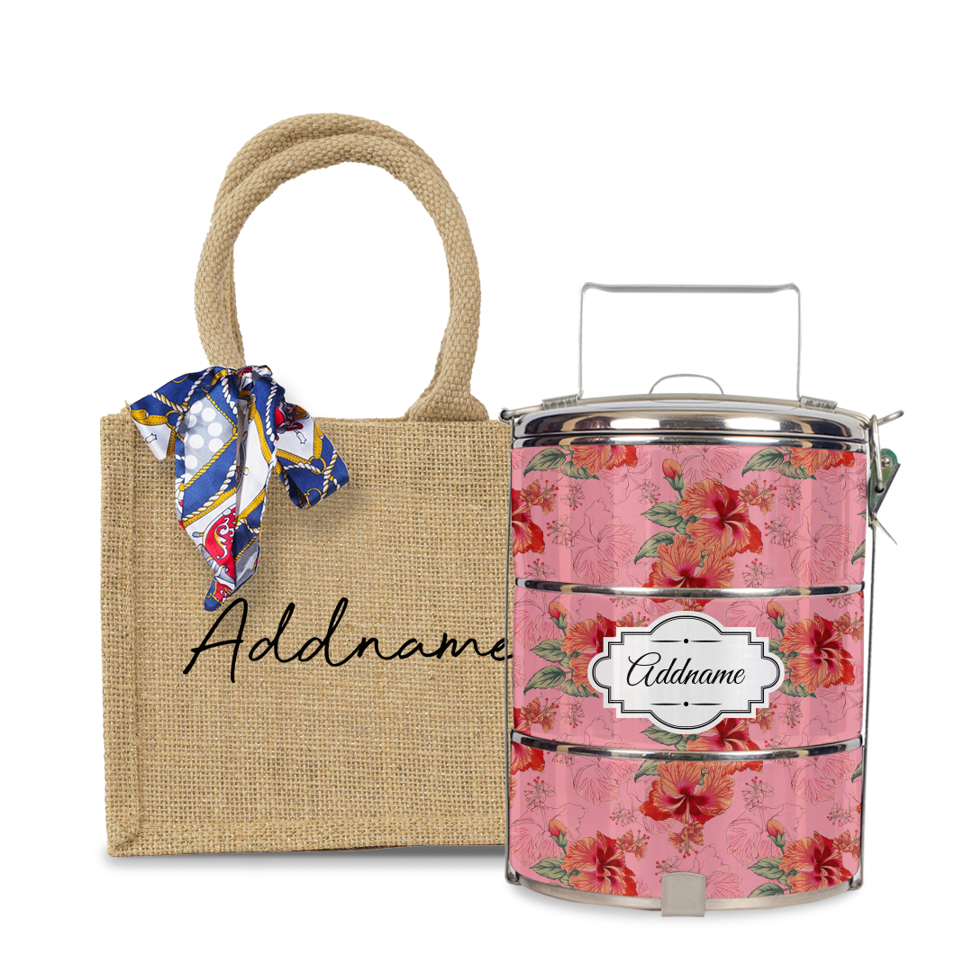 Hibiscus Tiffin Carrier