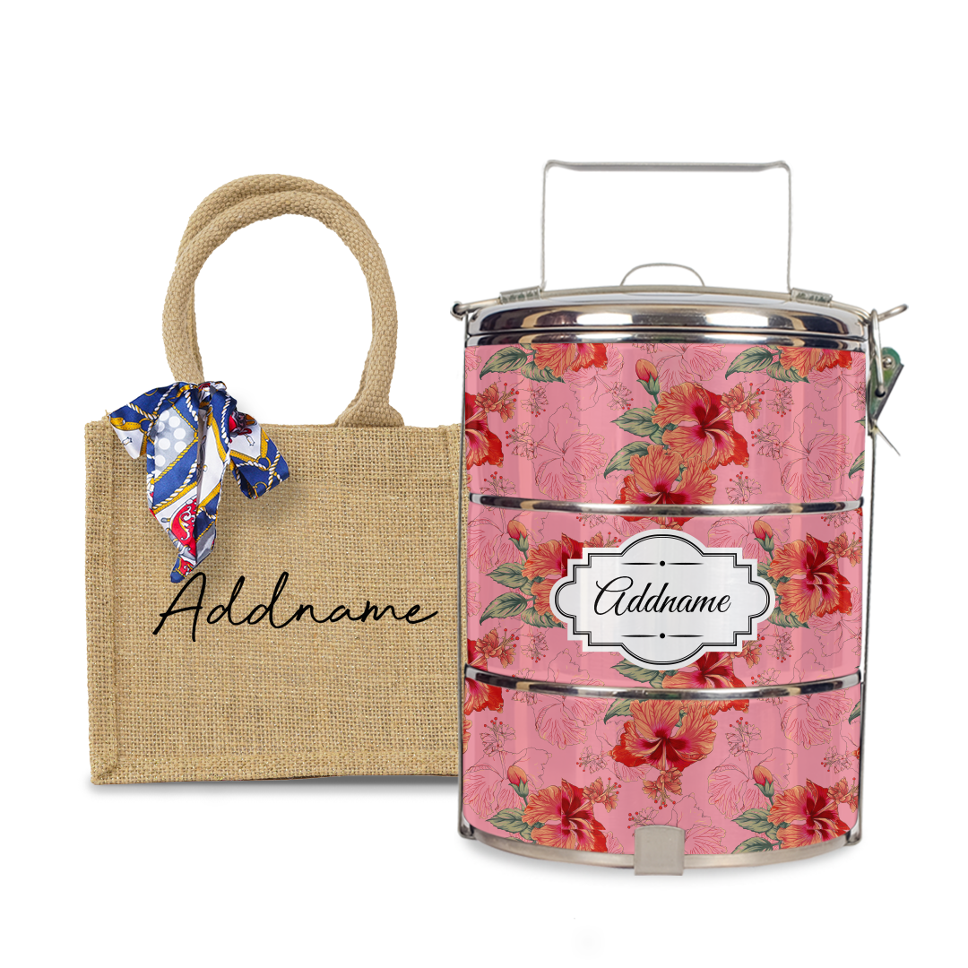 Hibiscus Tiffin Carrier