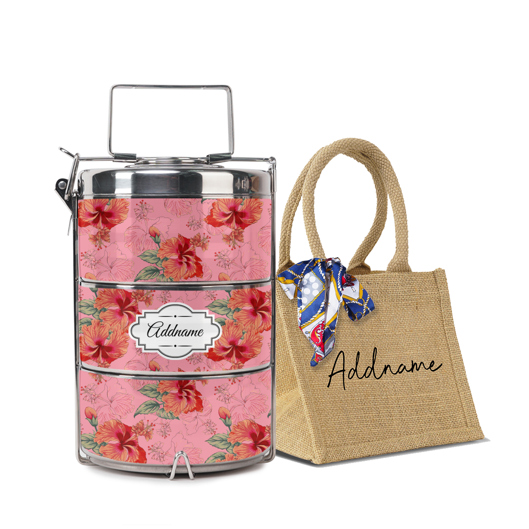 Hibiscus Tiffin Carrier