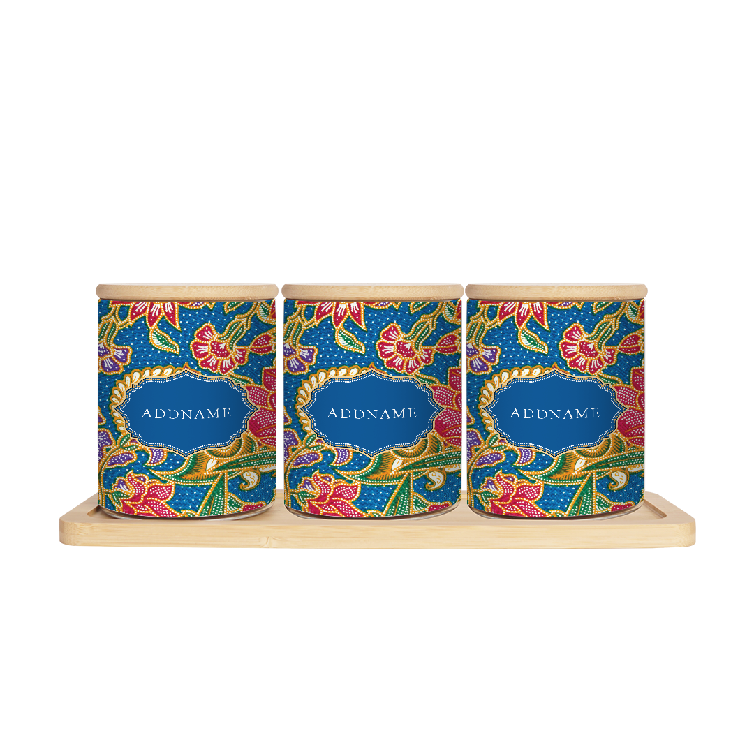 Batik Series - Kuntum Canister