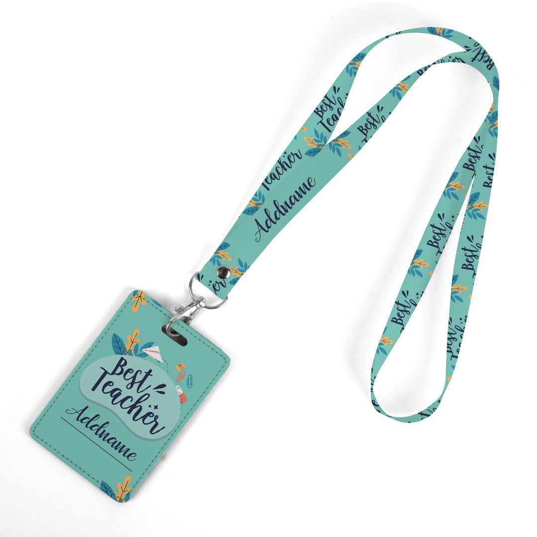 Teacher Lanyard and Cardholder