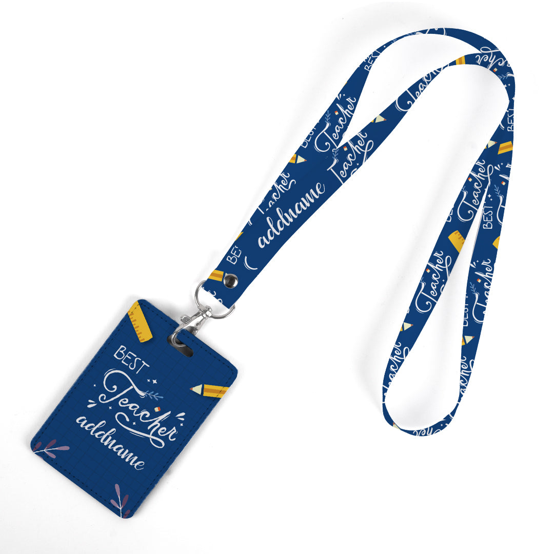 Teacher Lanyard and Cardholder