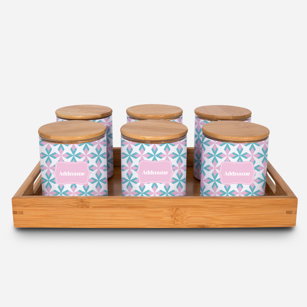 Ixora Series Canister - Light Pink