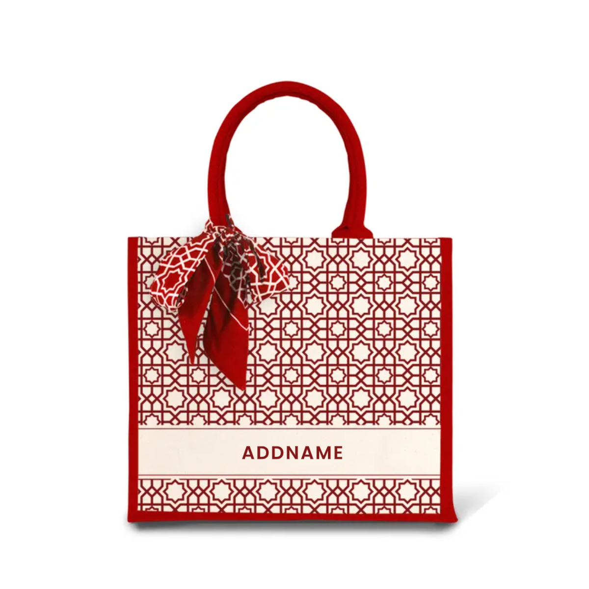 Annas Series - Rouge Jute Bags