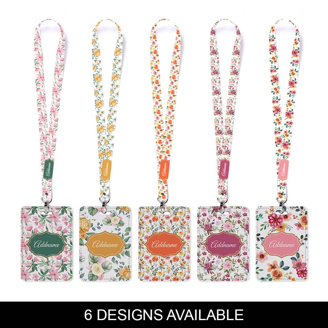 Laura Series - Lanyard and Cardholder