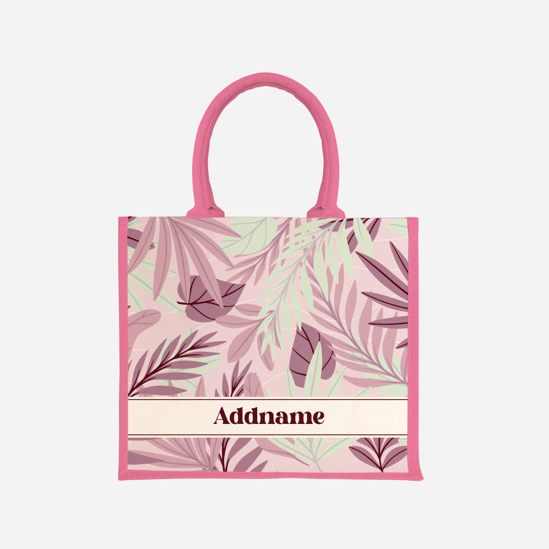 Suasana Series Jute Bag - Ash Pink