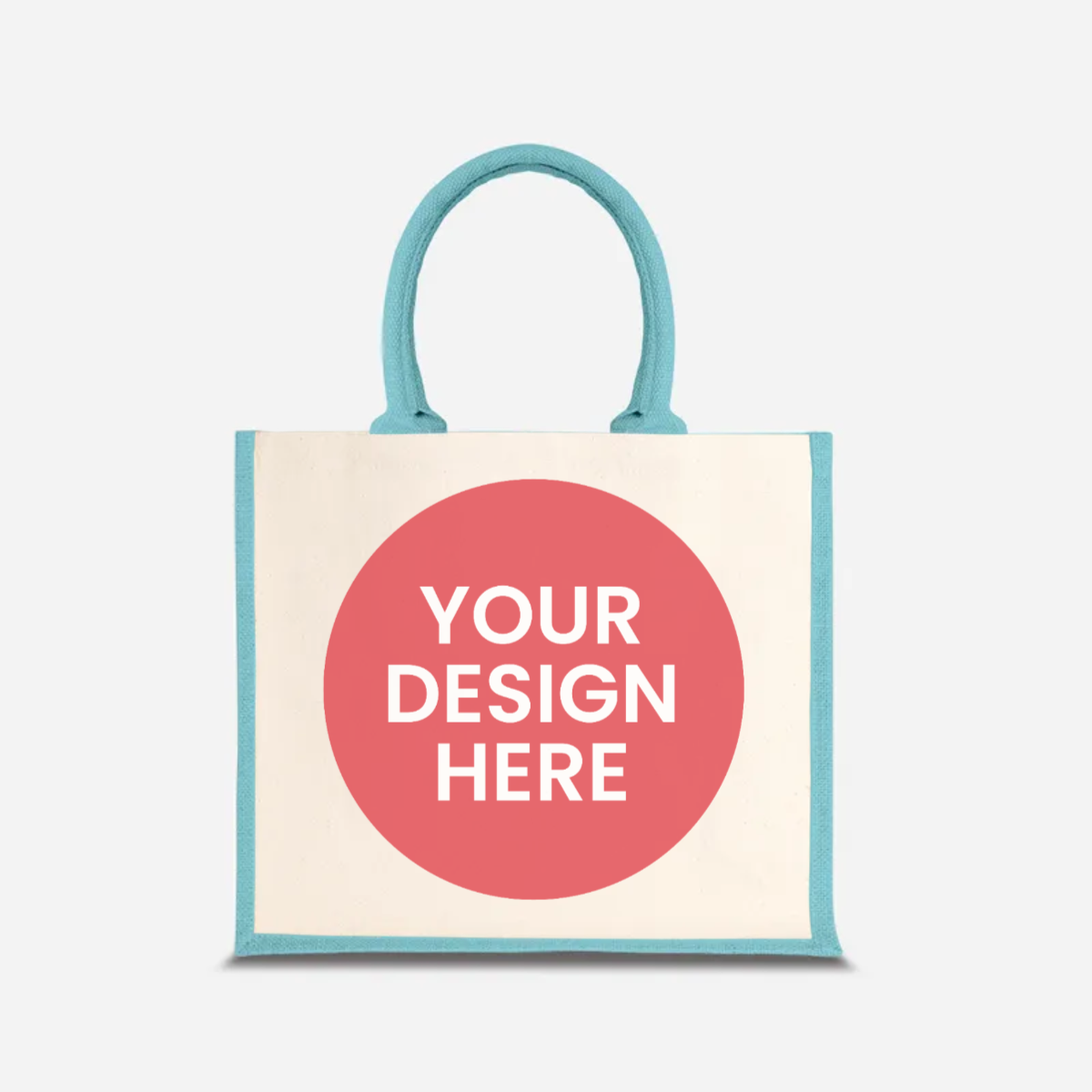 Upload Your Own - Half Lining Jute Bag