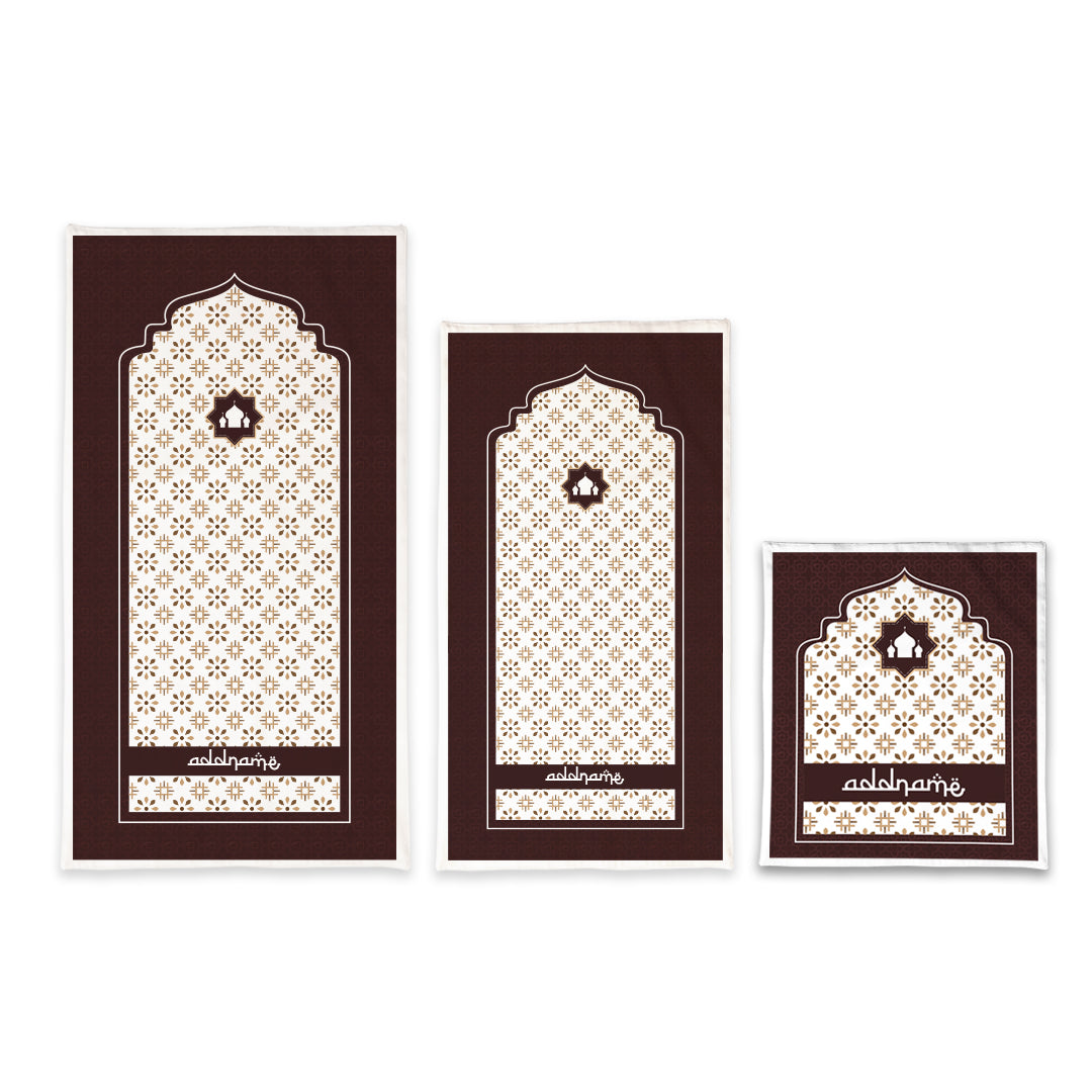 Arabesque Tawny Brown  Sejadah Prayer Mat