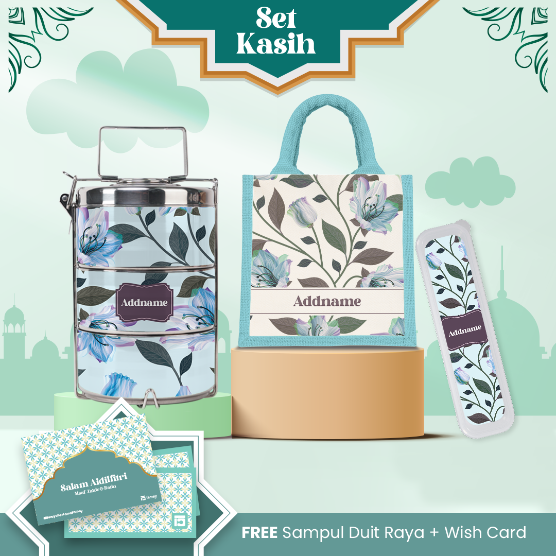 Classic Kesuma Series - Set Kasih Icy Blue