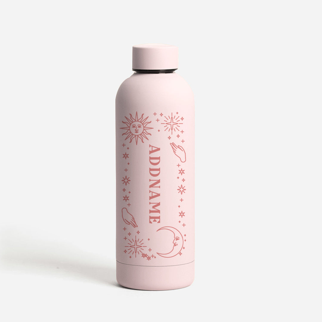 Glamour Celestial - Light Pink Mizu Thermo Water Bottle