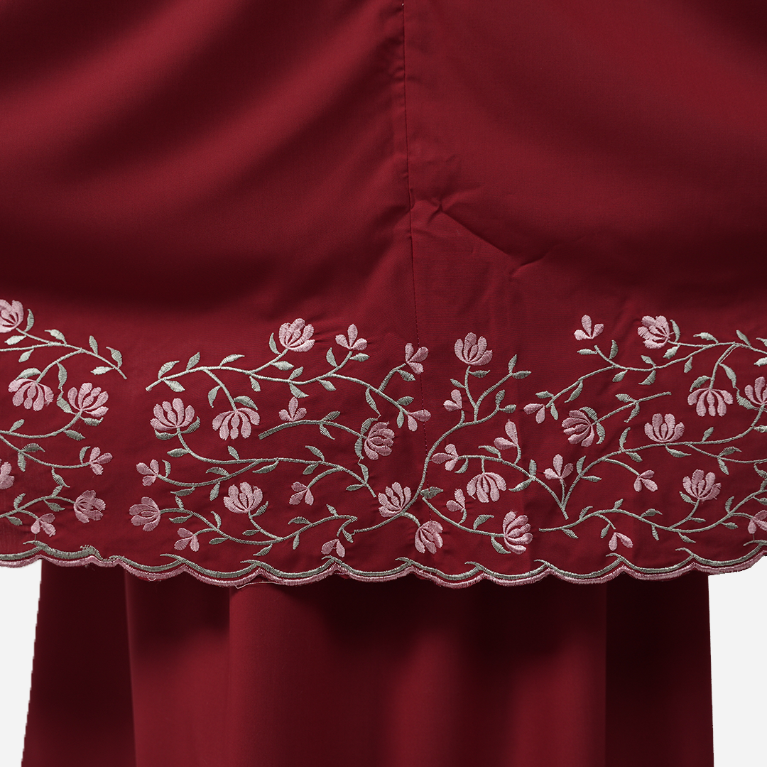 Dang Anum Series - Ancient Maroon Telekung