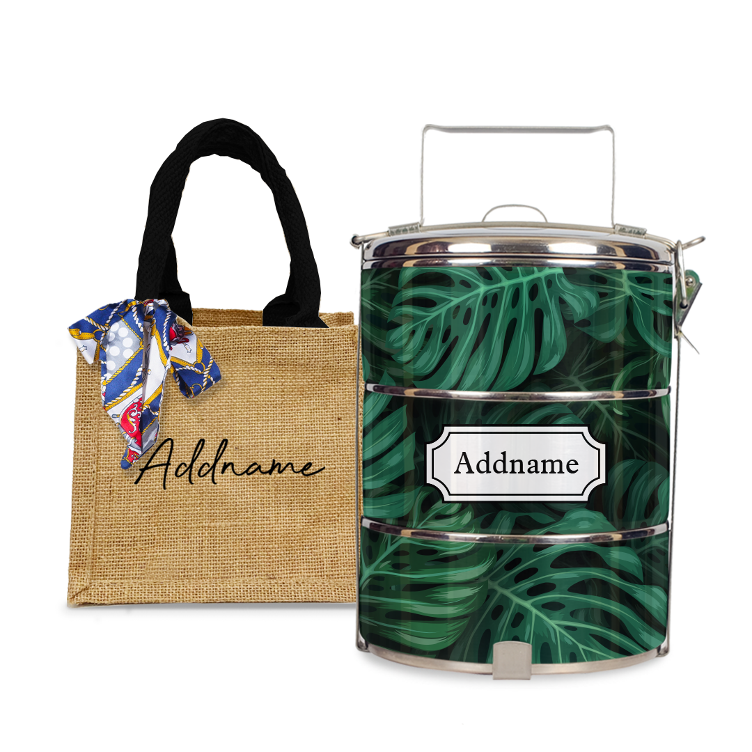 Monstera Tiffin Carrier