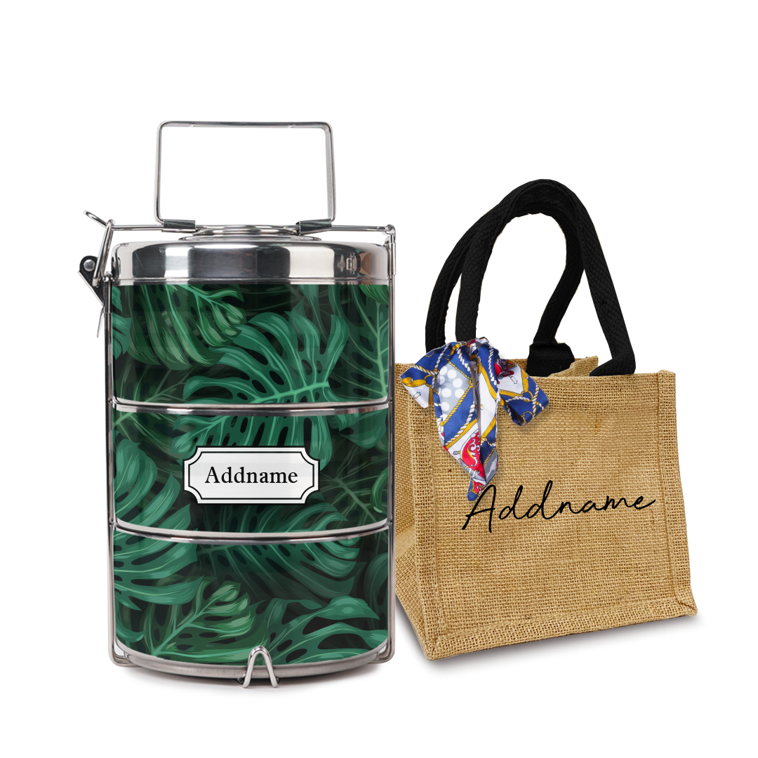 Monstera Tiffin Carrier