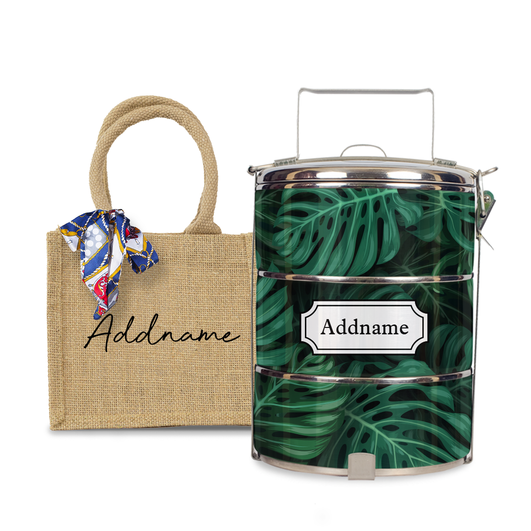 Monstera Tiffin Carrier