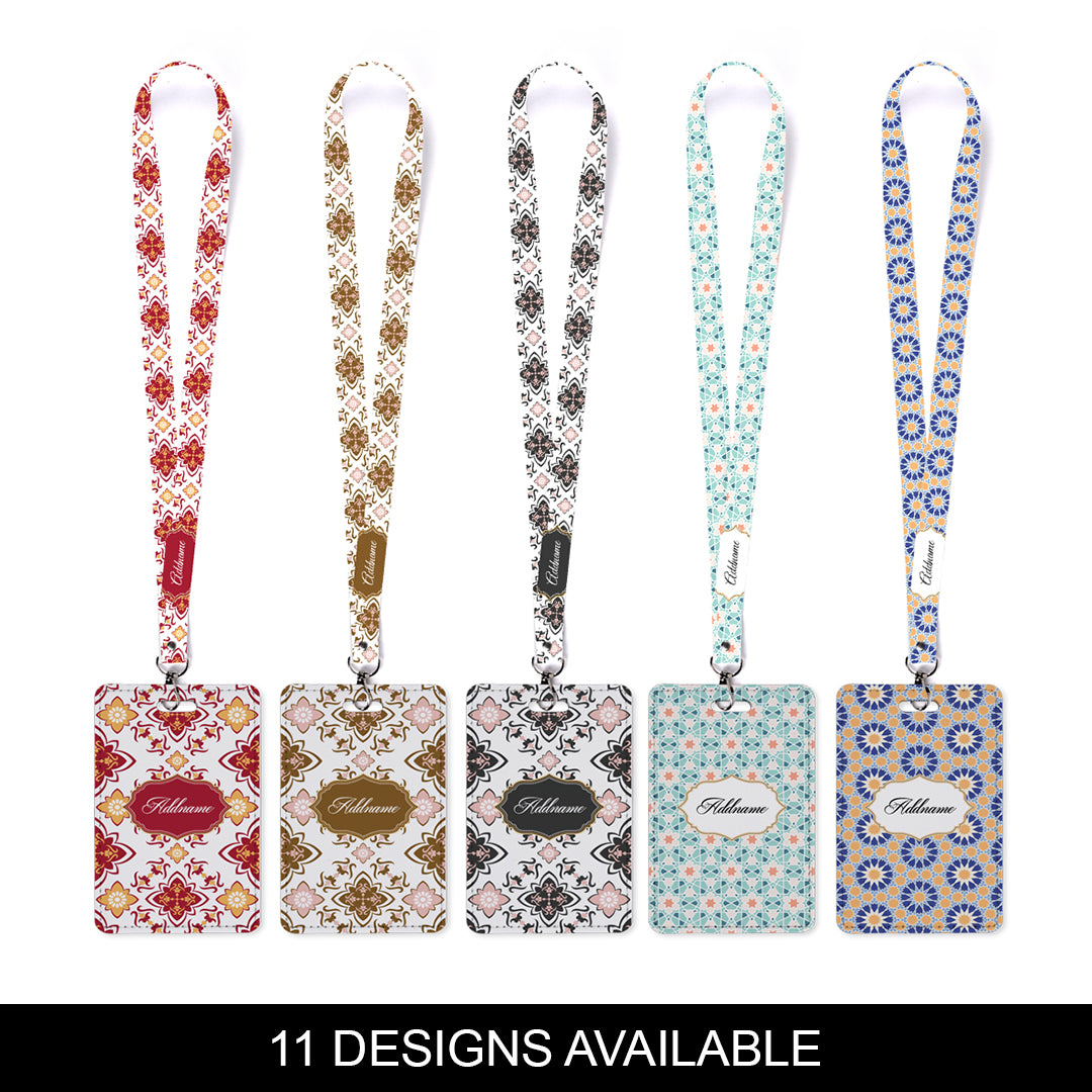 Mosaic Series - Lanyard and Cardholder