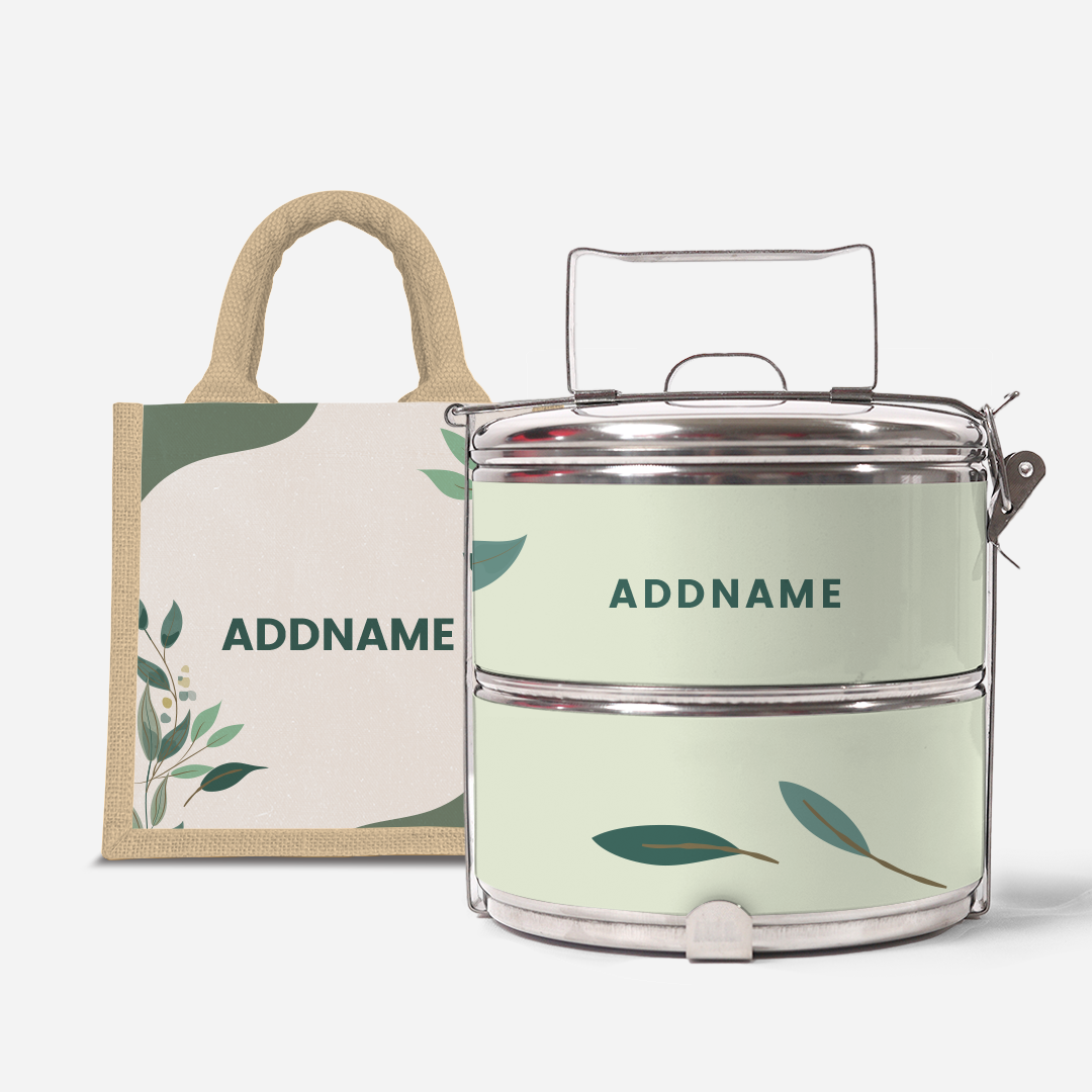 Charlotte Series - Matcha Two-Tier Tiffin Carrier