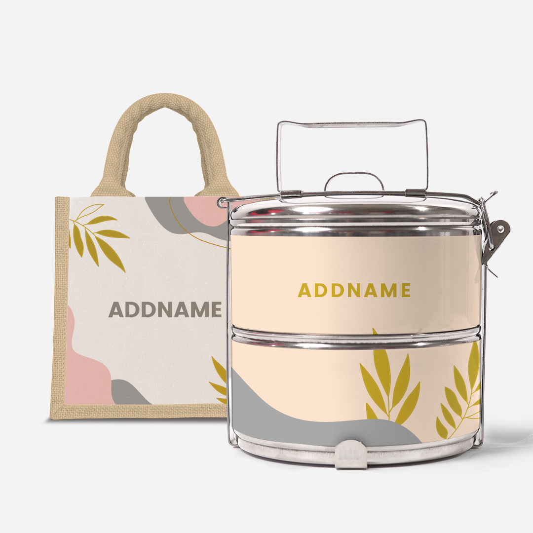 Charlotte Series - Strawberry Two-Tier Tiffin Carrier