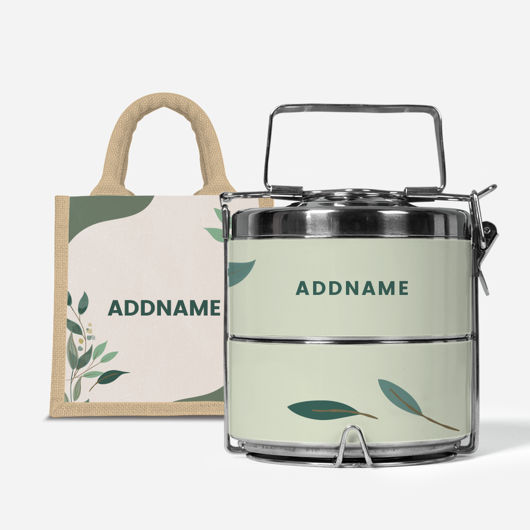 Charlotte Series - Matcha Two-Tier Tiffin Carrier