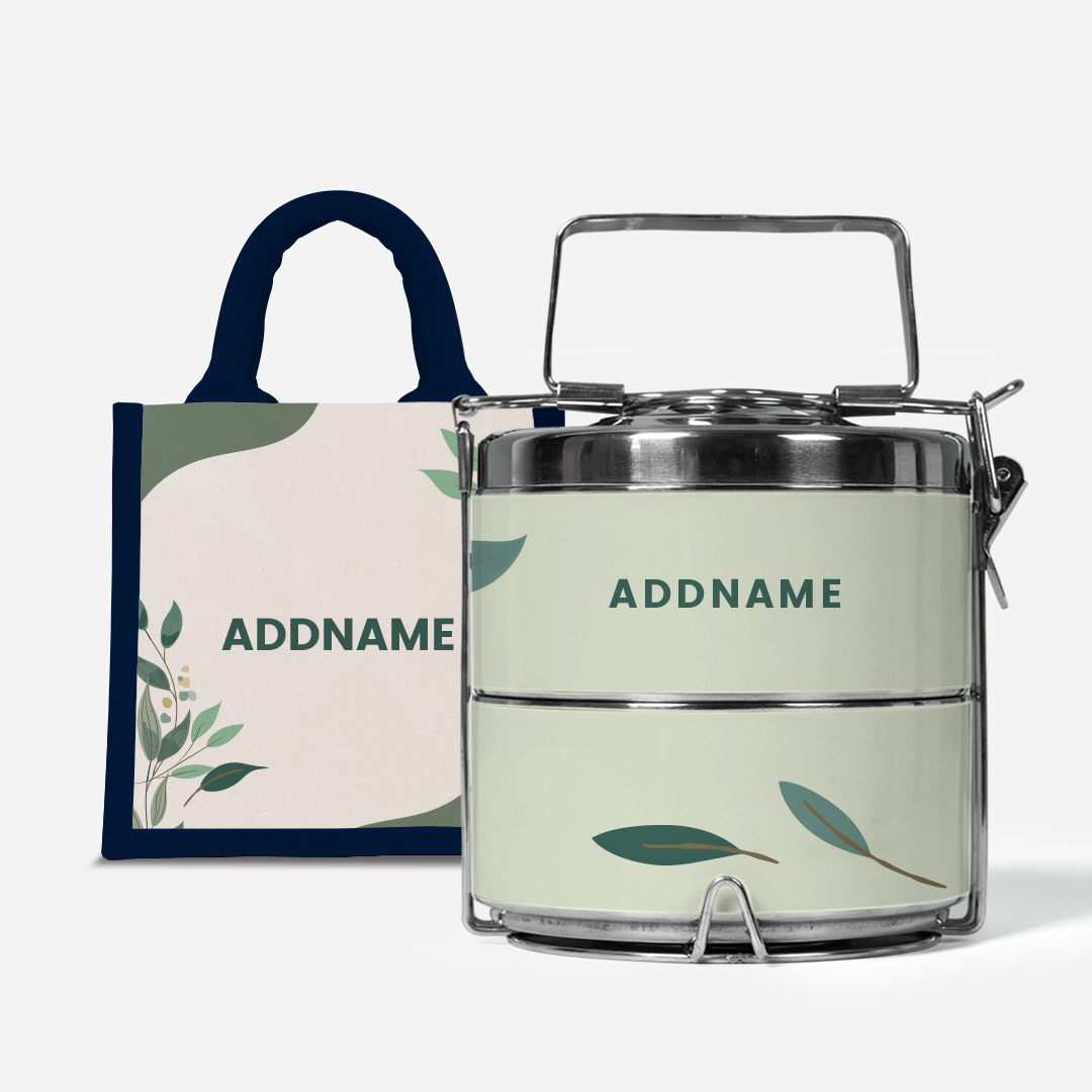 Charlotte Series - Matcha Two-Tier Tiffin Carrier