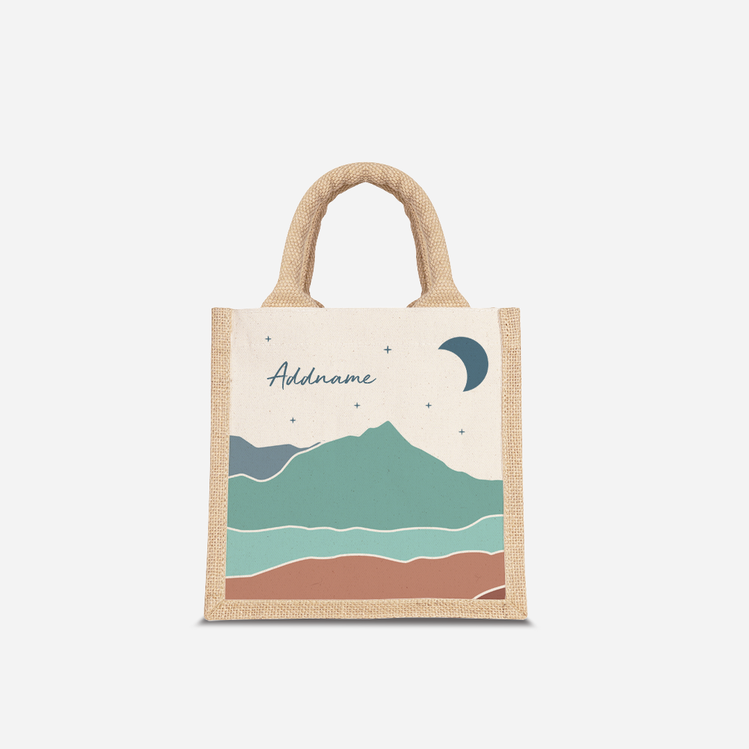 Kaira Series Half Lining Lunch Bag - Azraq Natural