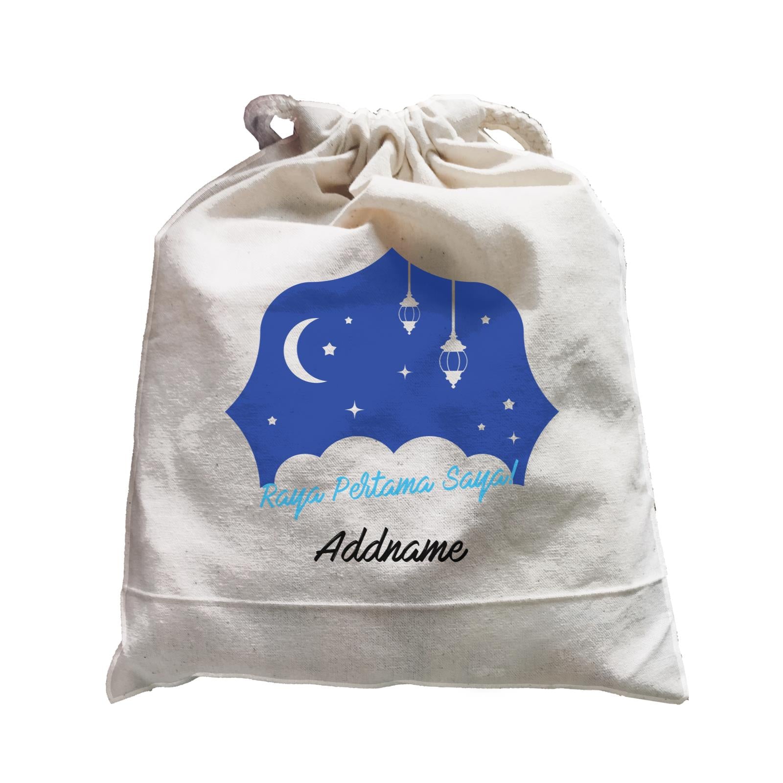 Raya Pertama Saya With Dreamy Clouds Satchel